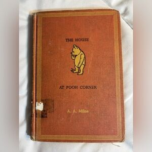 Vintage The House at Pooh Corner hardback book